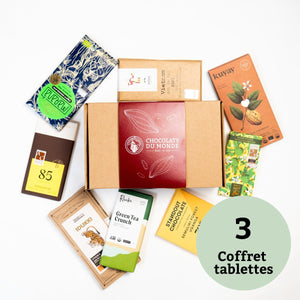 Coffret Cadeau : Découverte Bean - to - Bar - Chocolats du Monde